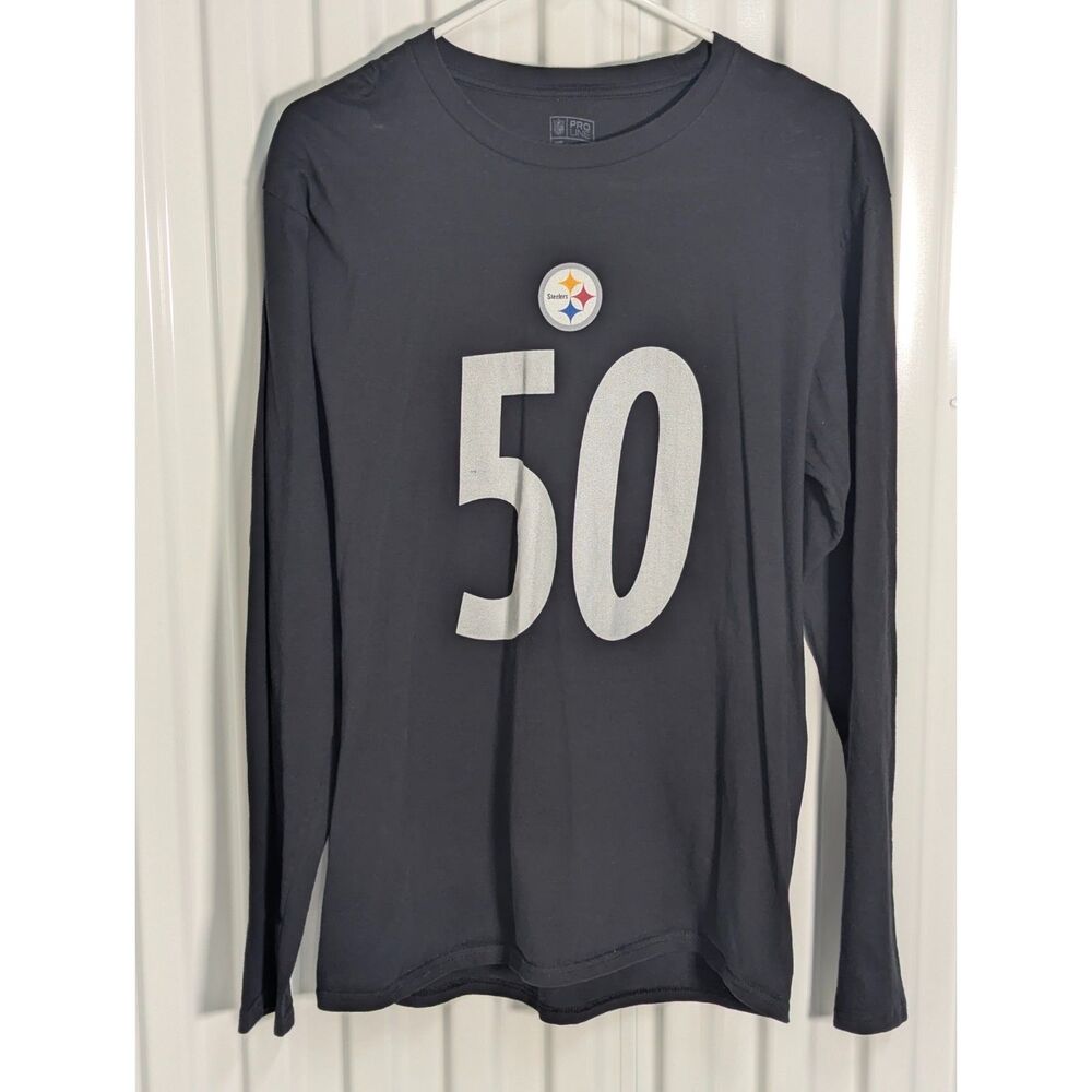 Pittsburg Steelers Shazier #50, Pro Line Football Fan Long Sleeve Shirt